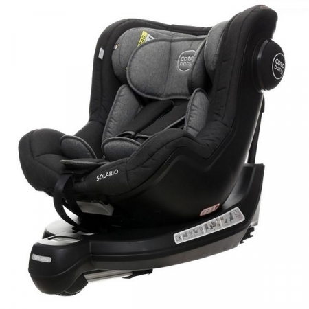 Scaun auto Coto Baby Solario Melange Black 360 grade ISOFIX 0-18 Kg [7]