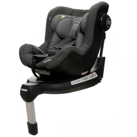Scaune auto copil - Scaun auto Coto Baby Solario Melange Grey 360 grade ISOFIX 0-18 Kg