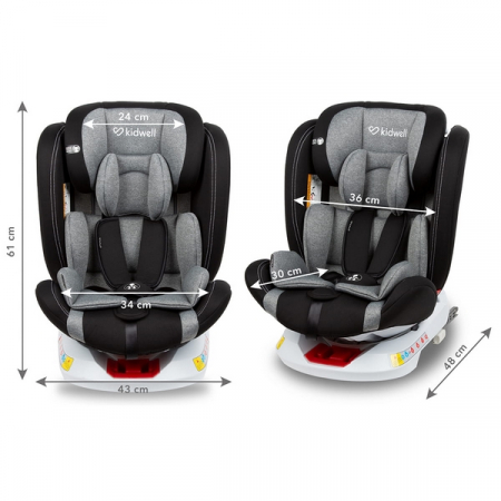 Scaun auto Kidwell Orbit 0-36 Kg Black 01 [10]