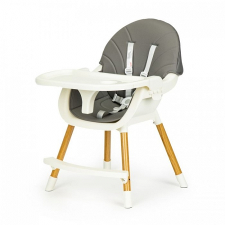 Scaun de masa 2 in 1 Ecotoys HA-004 - Gri [3]