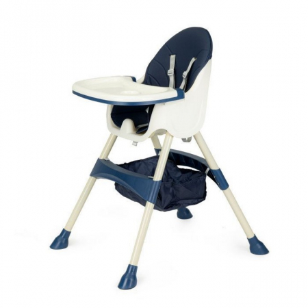 Scaun de masa 2 in 1 Ecotoys HC-823 - Bleumarin [1]