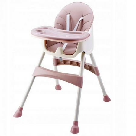 Universul copiilor - Scaun De Masa 2 in 1 Ecotoys HC-823 - Roz