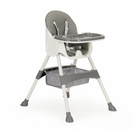 Scaun de masa copii 2 in 1 Ecotoys HC-823 - Gri [0]