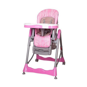 Universul copiilor - Scaun de masa Coto Baby Mambo Pink