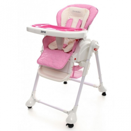 Universul copiilor - Scaun De Masa Coto Baby Zefir Pink