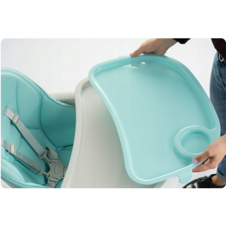 Scaun de masa cu roti Ricokids Tugo - Turcoaz [5]