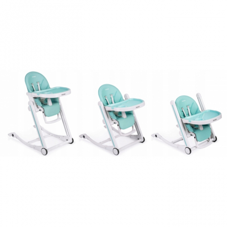 Scaun de masa cu roti Ricokids Tugo - Turcoaz [3]