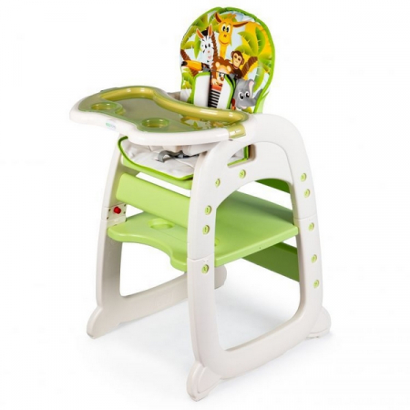 Universul copiilor - Scaun de masa Ecotoys C-211 - Verde