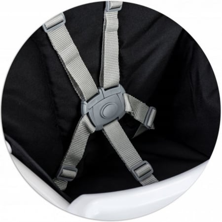 Scaun de masa Ricokids Fando - Negru [2]