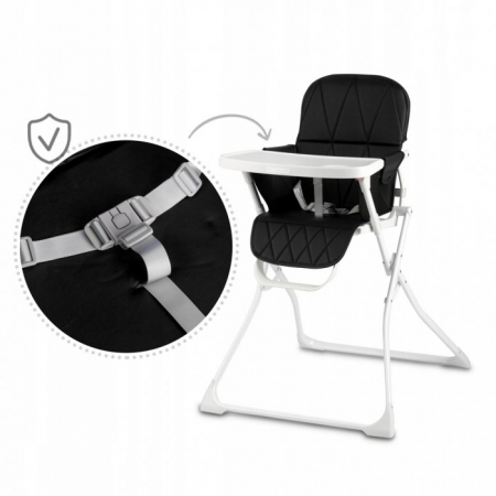 Scaun de masa Ricokids Nuco - Negru [4]