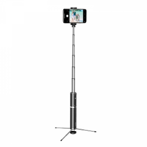 Selfie Stick cu trepied Baseus 2 in 1 cu Telecomanda Bluetooth detasabila [2]