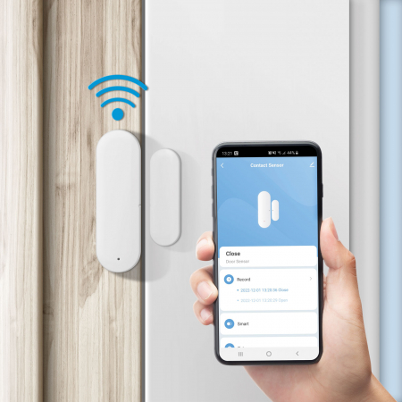 Senzor de deschidere Wi-Fi inteligent - 2 x AAA - autoadeziv [2]