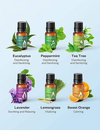 Set 6 uleiuri esentiale Anjou 6x10ml puritate 100% [3]