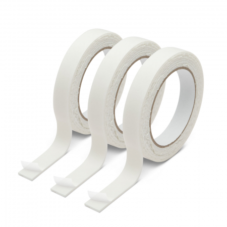 Adezivi si benzi adezive - Set 3 bucati banda dublu-adeziva, spumata 18 mm/2,6m