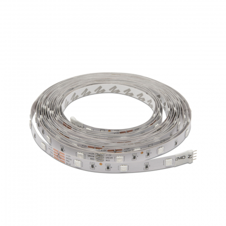 Set banda LED RGB, 5m, IP20, cu alimentator si telecomanda [1]