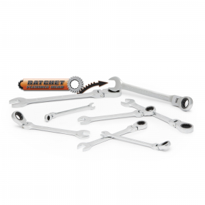 Set Chei fixe cu clichet si cap rabatabil 8,10,13,14,15,17,19,21 mm [4]