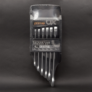 Set chei combinate - fix/inelar, cu clichet, 6 piese, 8,10,13,14,15,17 mm [6]