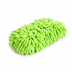 Set cosmetică auto - 3 lavete cu microfibre, racletă și burete pentru curățat jenți [1]