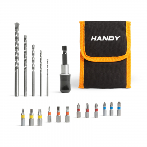 Bituri si seturi bituri - Set de burghie si varfuri bit diferite marimi cu adaptor pentru masina de gaurit
