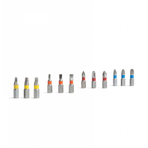 Set de burghie si varfuri bit diferite marimi cu adaptor pentru masina de gaurit [5]