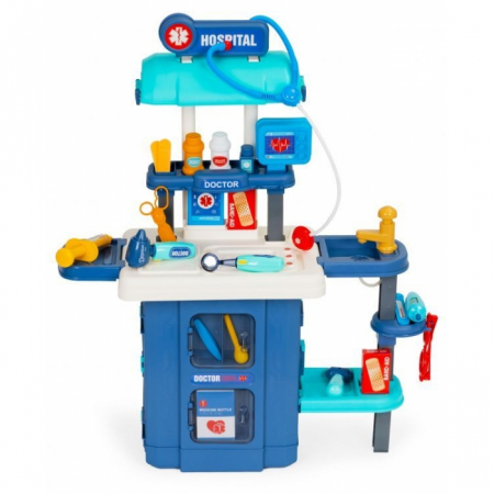 Set de joaca pentru copii cu 19 accesorii Ecotoys HC507013 - Doctor [3]