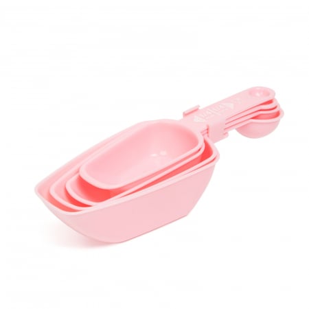 Accesorii bucatarie - Set de linguri pentru măsurare - diferite dimensiuni - 4 buc / pachet