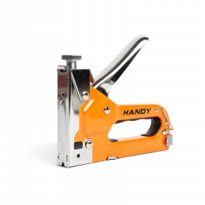Accesorii de montare si asamblare - Set capsator de tapiterie + 3 modele de capse, Forta de impact reglabila