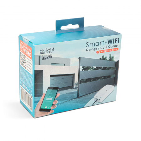 Casa smart - Releu automatizari deschidere garaj Smart Wi-Fi - 230V