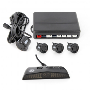 Securitate auto - Set 4 senzori de parcare cu afisaj LED si semnal acustic - CARGUARD