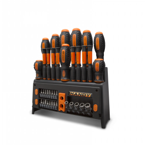 Surubelnite si seturi surubelnite - HANDY - Set surubelnite 39 piese cu suport