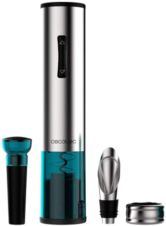 Produse cu pret intre 150 si 250 lei - Set Tirbuson electric Cecotec InstantCork 1000 Gourmet, 4 accesorii