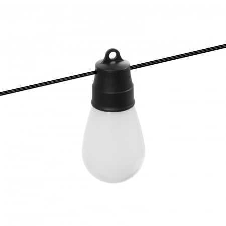 Șir lumini solare inteligente pentru terasa cu LED RGBIC 15 buc design vintage - 6,5 m - bluetooth [4]