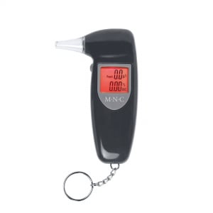 Accesorii auto diverse - Sonda de alcool compacta cu afisaj digital - cu inel breloc si 5 ajutaje