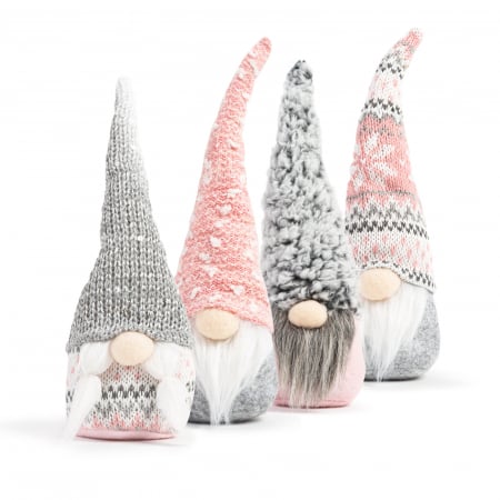 Party zone - Spiriduş scandinav de Crăciun, 4 modele - 22 cm