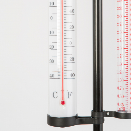 Statie meteo de gradina cu termometru, pluviometru, girueta - 145 cm | Family [5]