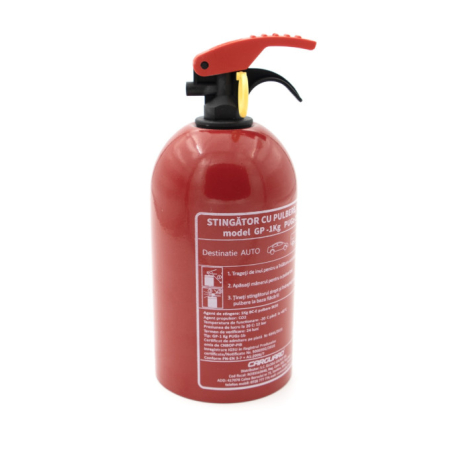Produse de urgenta - Stingator auto cu pulbere 1KG , model B C - Certificat R.A.R.