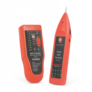 Aparate de masura - Tester pentru perechi de cabluri RJ11 si RJ45, cu LED, casca - Maxwell Digital