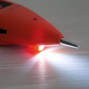 Tester pentru perechi de cabluri RJ11 si RJ45, cu LED, casca - Maxwell Digital [4]