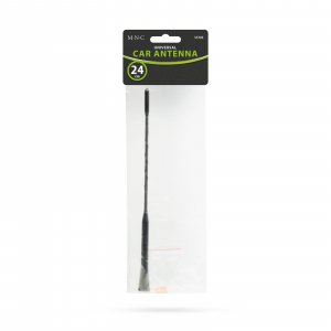 Tija scurta antena auto universala, 24 cm, culoare neagra [2]