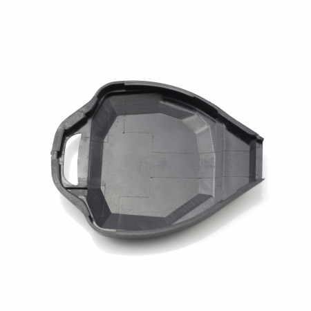 Toyota carcasa cheie 2+1 butoane cu buton rosu panica (fara logo) [3]