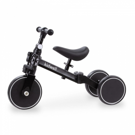 Tricicleta cu pedale 3 in 1 Kidwell Pico Black [2]