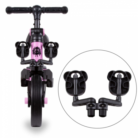 Tricicleta cu pedale 3 in 1 Kidwell Pico Pink [4]