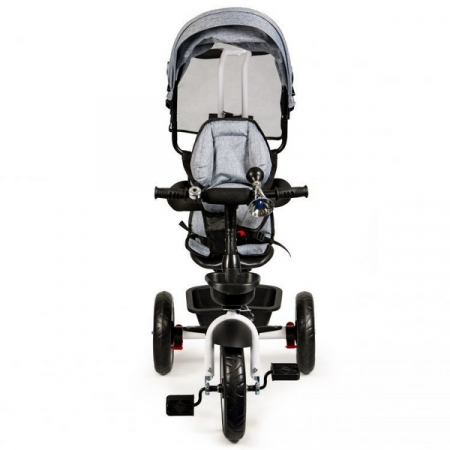 Tricicleta cu sezut reversibil Ecotoys JM-322 - Gri [2]