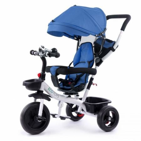 Triciclete copii - Tricicleta Ecotoys YM-BT-2 - Albastru