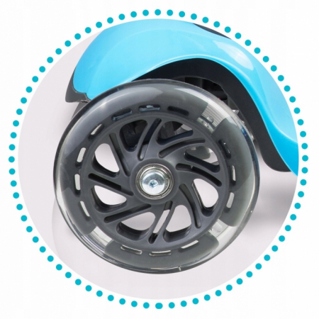 Trotineta cu roti cu LED Ricokids Loco 765100 - Albastru [4]