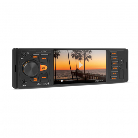 Electrice auto - Player auto multimedia „Malibu Star” - 1 DIN - 4 x 50 W - BT - MP3 - AUX - SD - USB