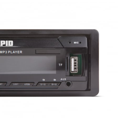 Player auto radio cu multimedia si bluetooth - 1 DIN - 4 x 50 W - BT - MP3 - AUX - SD - USB - „Rapid” [3]