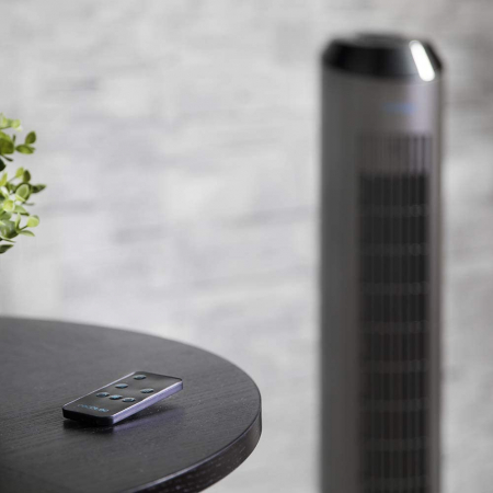 Ventilator turn cu ionizare Cecotec EnergySilence 8190 Skyline Ionic, 60W, Silentios, 3 viteze, Telecomanda [1]