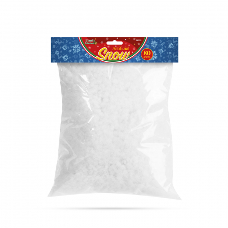 Decoratiuni Craciun - Zapadă artificiala pentru decorul de Craciun - 80 g