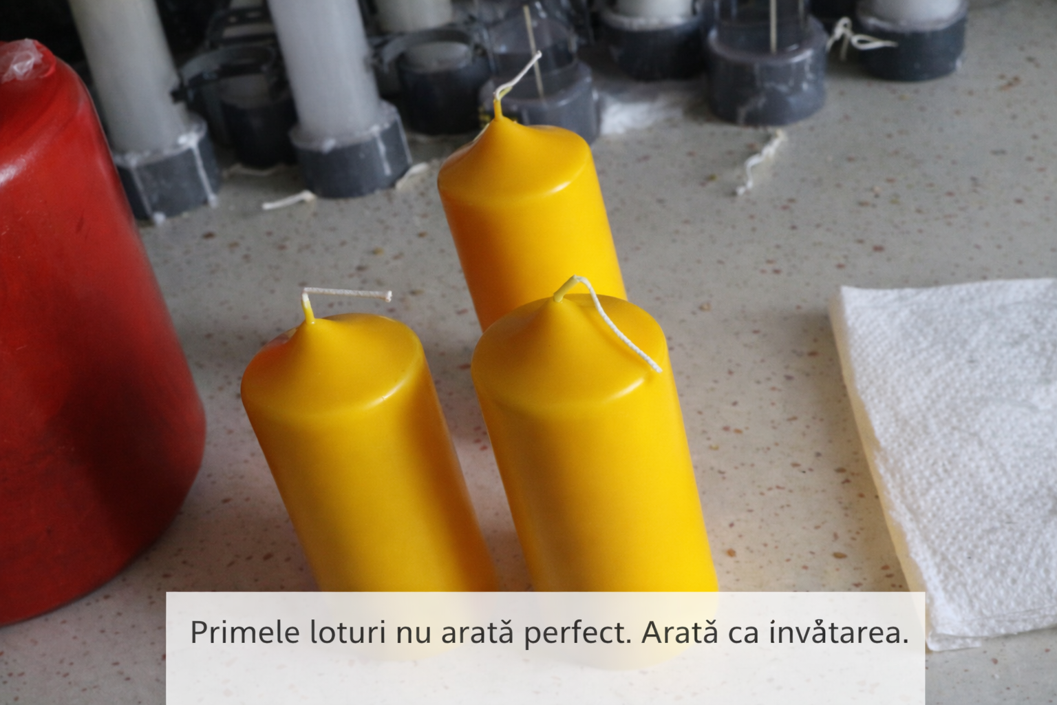 Ce nimeni nu îți spune înainte să pierzi primul lot de lumânări